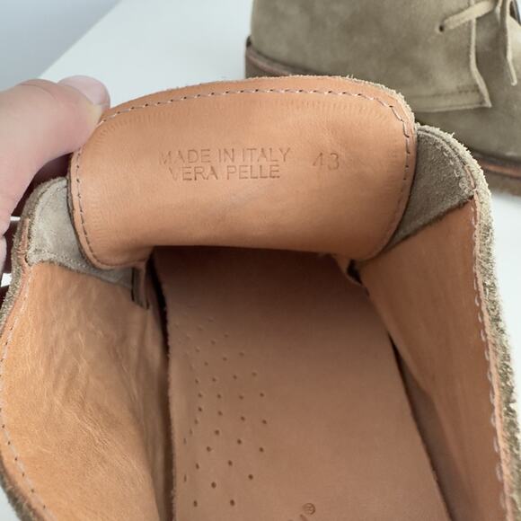 Astorflex Brownflex Chukka Boot Men 43 Beige Stone Suede Made In Italy Huckberry - Picture 13 of 15